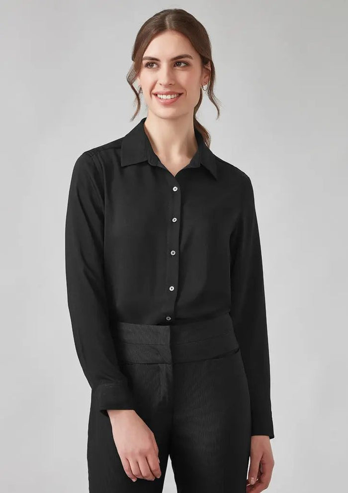 Biz Corporates Evelyn Long Sleeve Shirt RU570LL  Metro Workwear