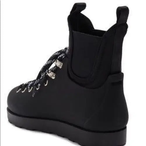 Women’s Hiking Boots Black Matte Lace Up by Jeffrey Campbell