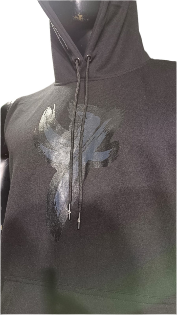 Black on black Hoodie