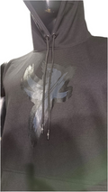 Black on black Hoodie