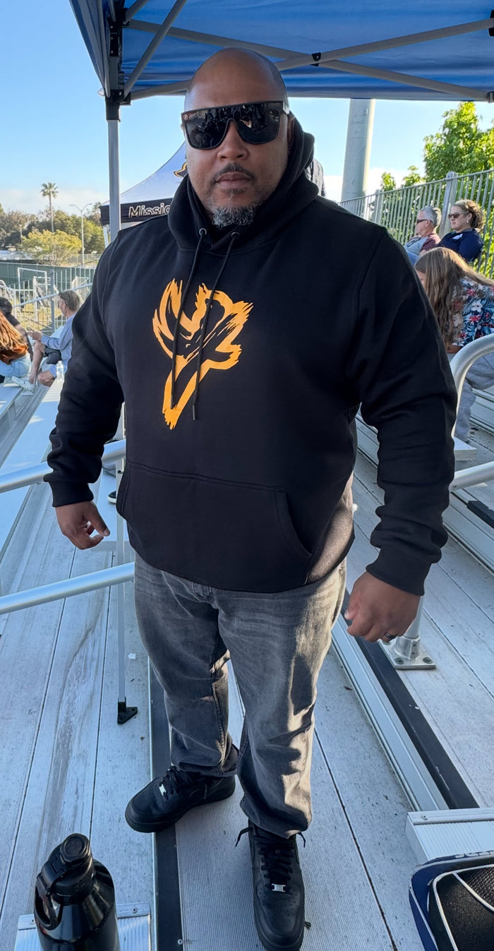Black Sports One Weight Seven Hoodie
