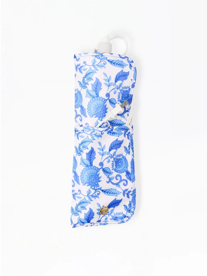 Blue and White Hot Tools Caae