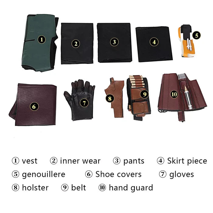 Boba Fett Full Costume Set – Star Wars Cos Replica – Halloween Outfit