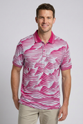 Boom Boom | Men's Printed 40s Jersey Polo