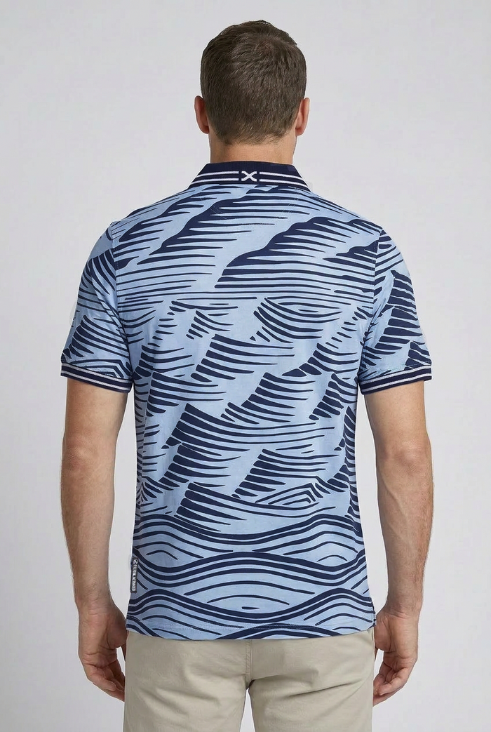 Boom Boom | Men's Printed 40s Jersey Polo