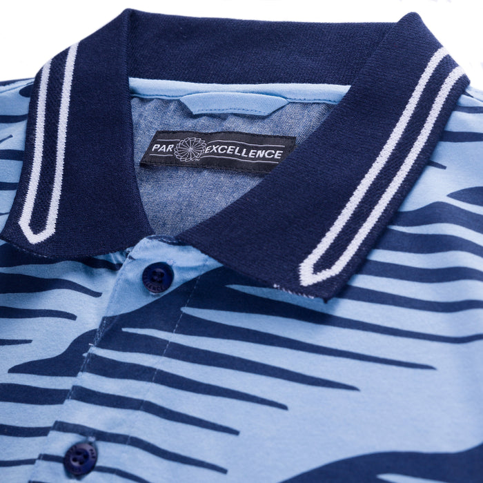 Boom Boom | Men's Printed 40s Jersey Polo