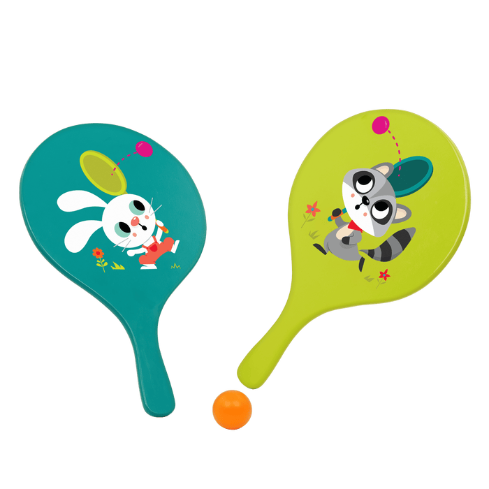 Bouncy paddle ball game for kids summer
