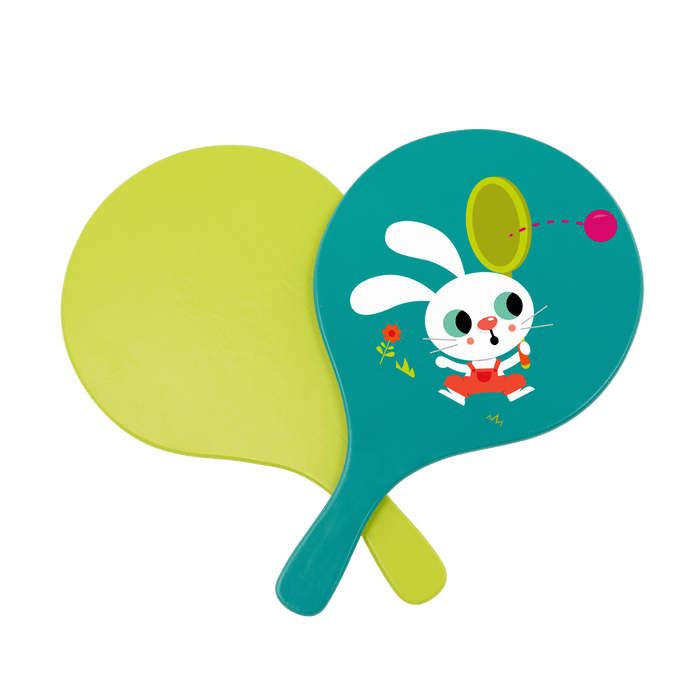Bouncy paddle ball game for kids summer