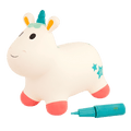 Unicorn inflatable bouncer toy for toddlers ride-on