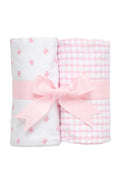 Bow Set of Two Burps, Pink