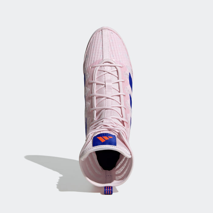 adidas BOX HOG 4 Boxing Shoes | Lucid Red-Almost Pink | Men's