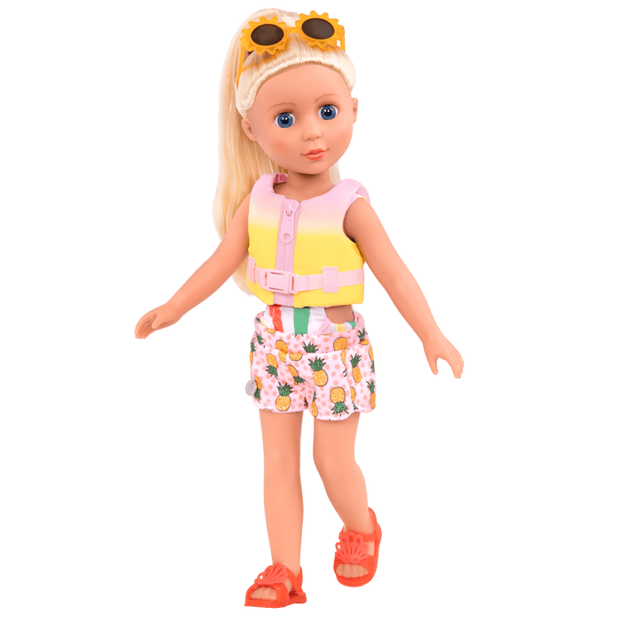 Boating outfit for 14-inch doll