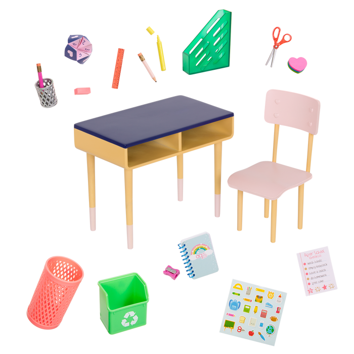Brilliant Bureau Desk Set - Our Generation