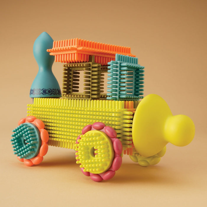 Bristle building blocks.