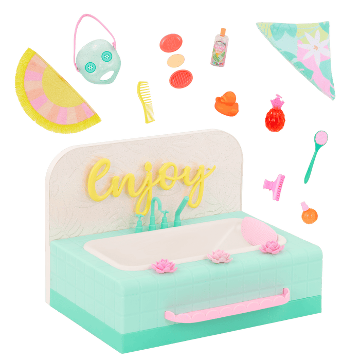 Glitter Girls Bubbly Bathtime Playset