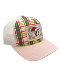 Pink brim hat - comfortable and stylish for winter wear