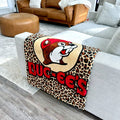 Buc-ee's Red Leopard Blanket