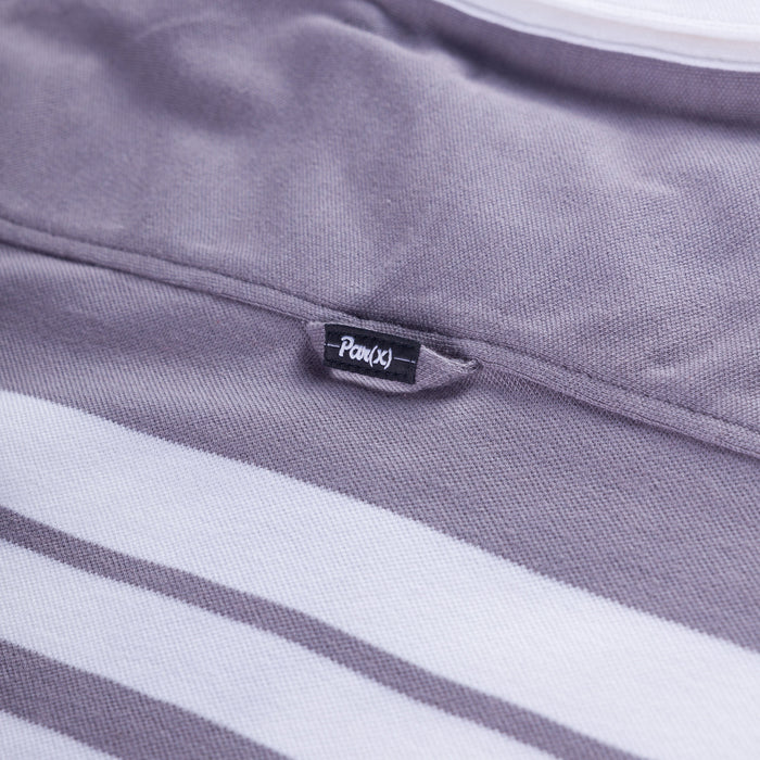 Buck |  Men's Striped Pique Polo