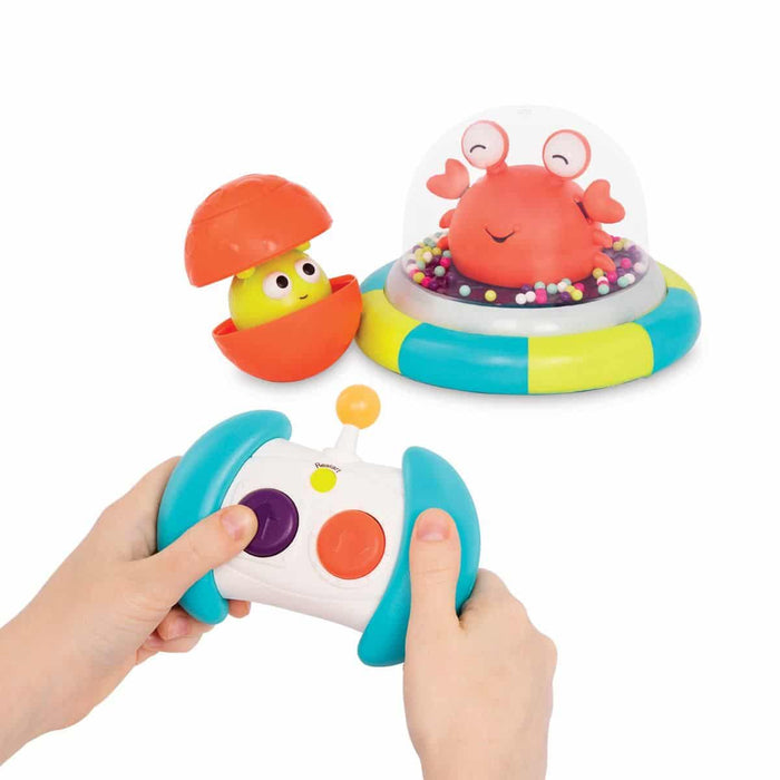 Remote control space car with crab