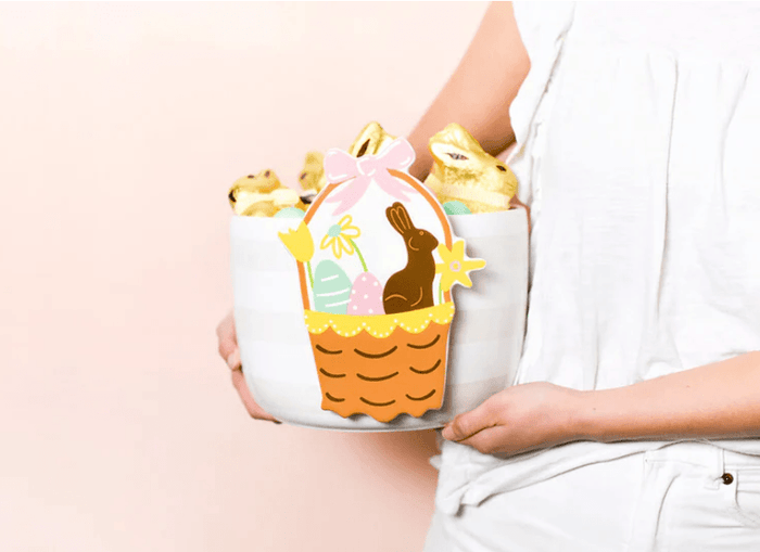 Bunny Basket Big Attachment Happy Everything