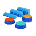 Plastic balancing beams and step stones