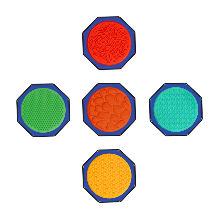 Plastic balancing beams and step stones