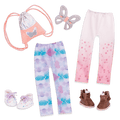 Butterfly-themed clothes for 14-inch doll