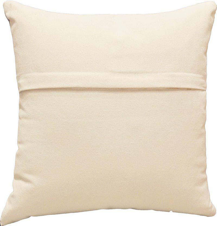 Butterfly Blossom Black Decorative Pillow Cover Hand Embroidered 18" x 18" - KashmirDesigns