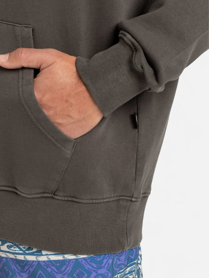 Buzo Quiksilver Global Heat Gris Oscuro