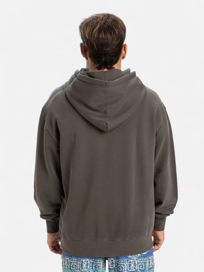 Buzo Quiksilver Global Heat Gris Oscuro