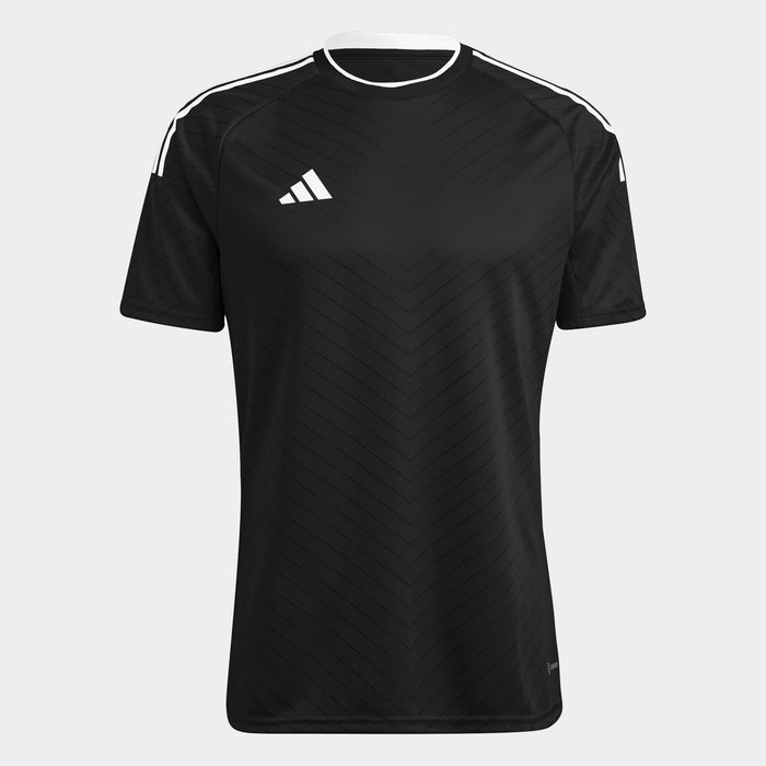 adidas CAMPEON 23 Soccer Jersey | Black-White | Men's