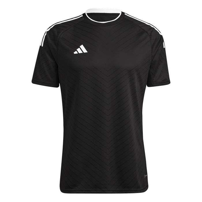 adidas CAMPEON 23 Soccer Jersey | Black-White | Men's