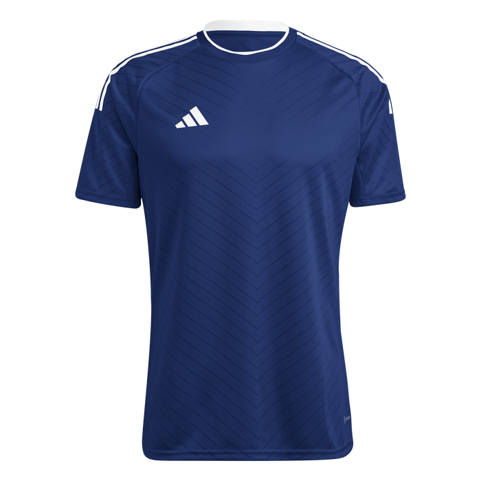 adidas CAMPEON 23 Soccer Jersey | Navy Blue-White | Men's