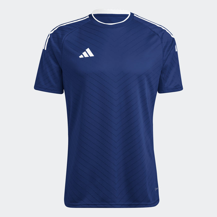adidas CAMPEON 23 Soccer Jersey | Navy Blue-White | Men's