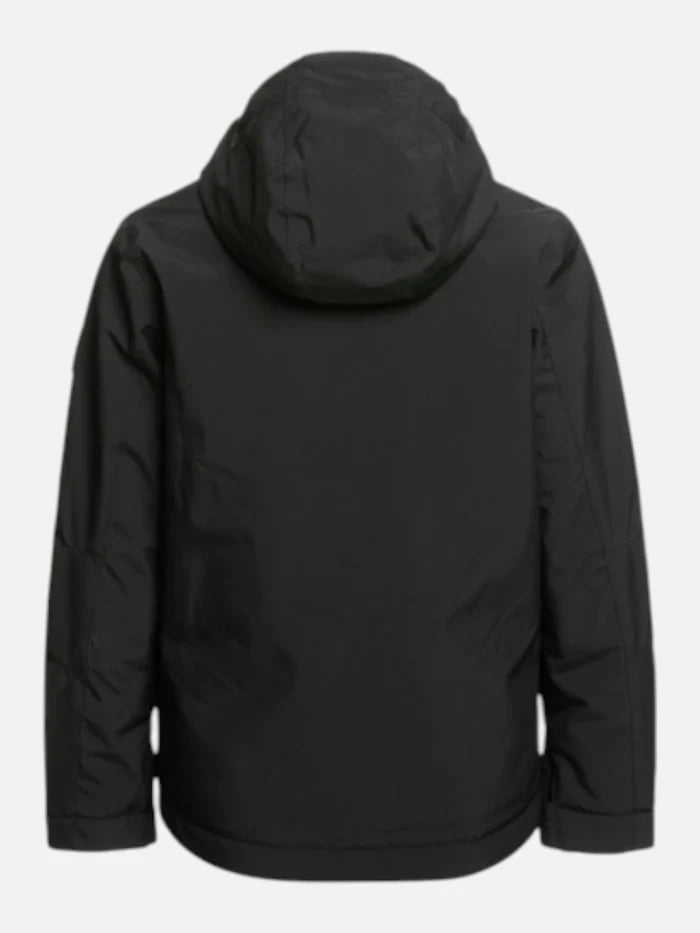 Campera Quiksilver Snow Niño Morton Negro Amarillo