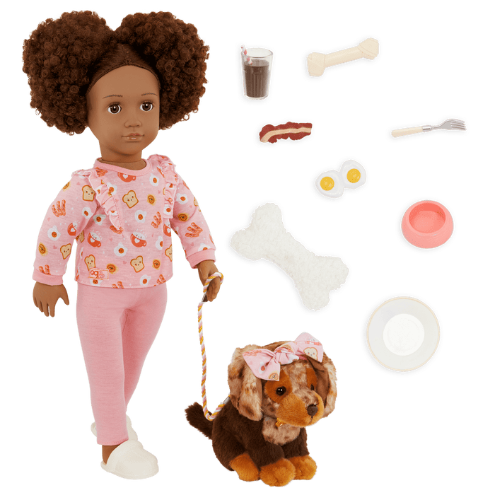 Our Generation 18-inch Doll & Pet Camryn & Coco