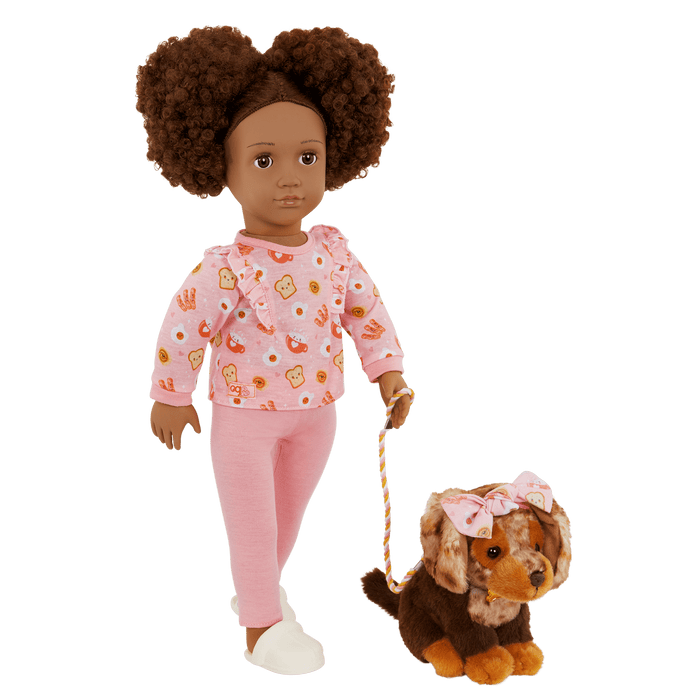 Our Generation 18-inch Doll & Pet Camryn & Coco