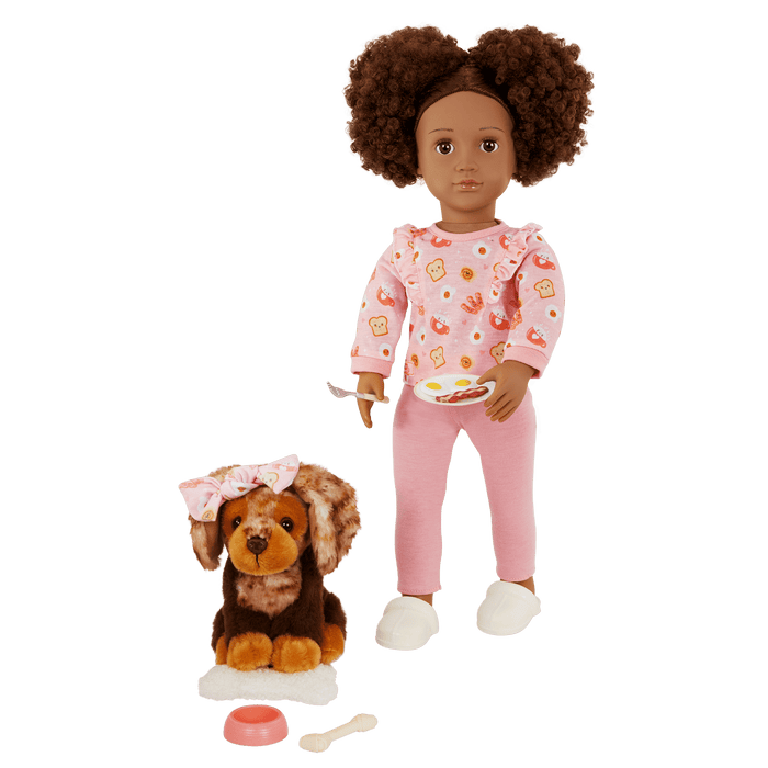 Our Generation 18-inch Doll & Pet Camryn & Coco