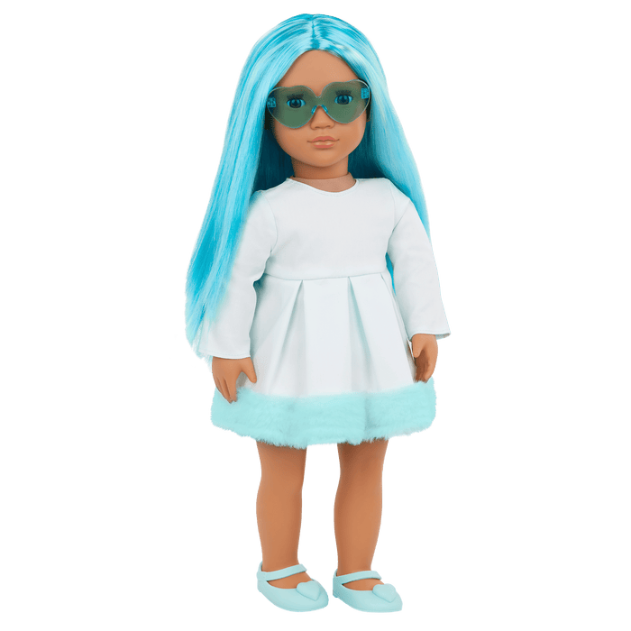 Our Generation 18-inch Multicolored Hair Doll Capri