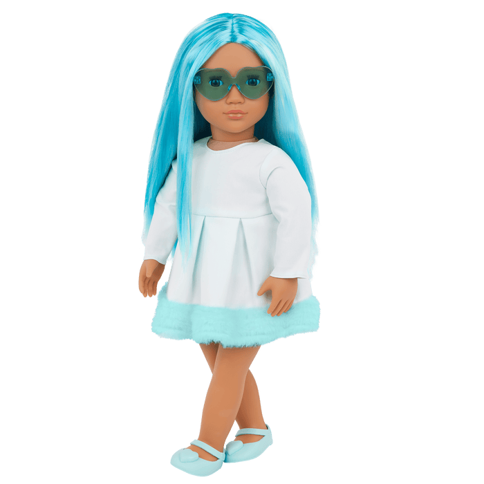Our Generation 18-inch Multicolored Hair Doll Capri