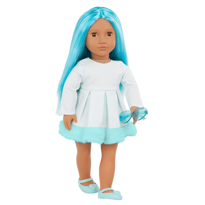 Our Generation 18-inch Multicolored Hair Doll Capri