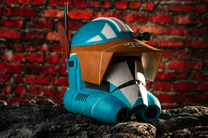 Captain Tukk Helmet - Star Wars Clone Replica - Adult Halloween Prop