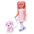 Glitter Girls Cara & Sprinkles 14-inch Doll Pet Duo