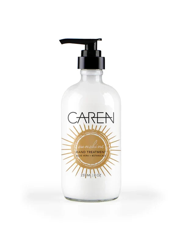 Caren Sunshine Hand Treatment Glass Bottle 8oz