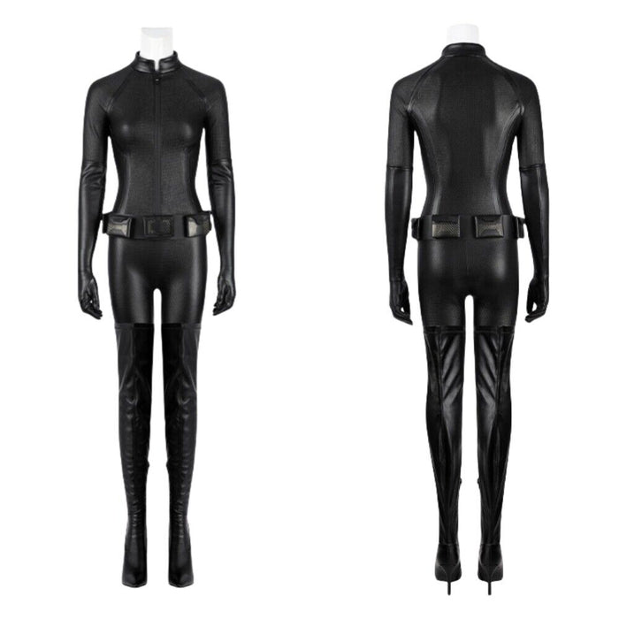 Catwoman Bodysuit Costume - Dark Knight Rises Selina Kyle Full Set - Xmas Gift
