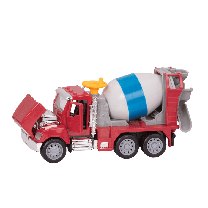 Small Micro Series Red toy cement mixer