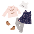Winter outfit for 18-inch doll