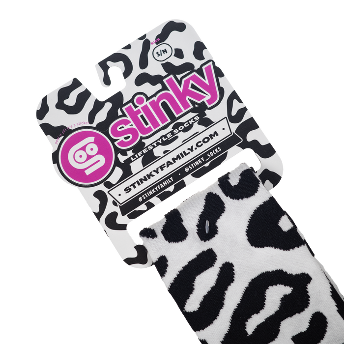 Cheetah Crew Socks