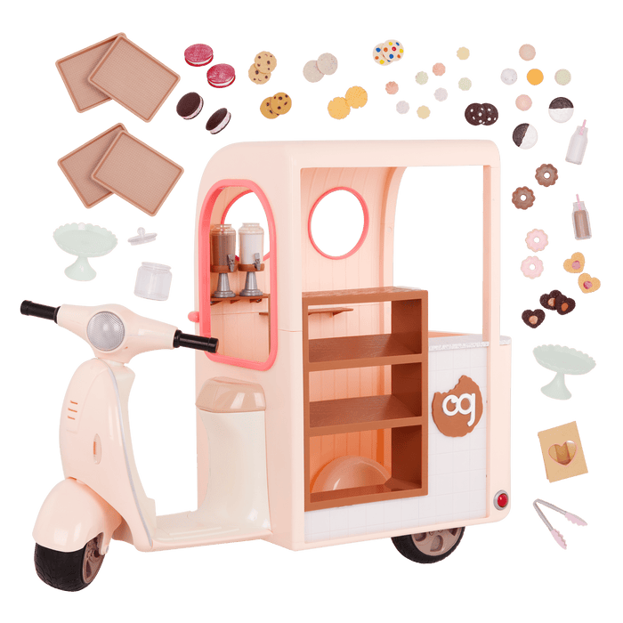 Our Generation Chip Chip Hooray Cookie Scooter for 18-inch Dolls