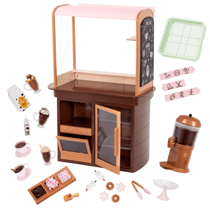 Hot chocolate stand playset
